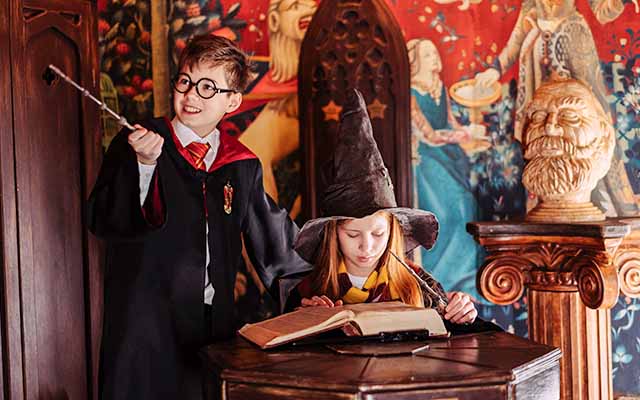 Image d'un anniversaire école des sorciers