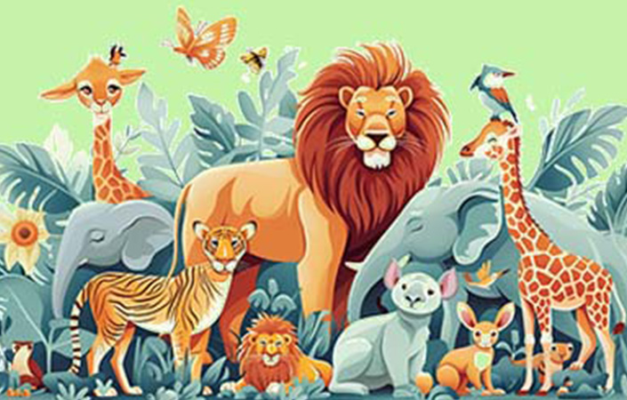 Illustration d'animaux