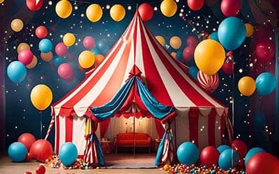 Image illustrative pour une animation sur le thème du cirque.