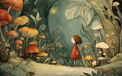 Image du thème sur la forêt enchantée